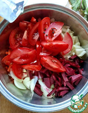 Заготовка для борща с капустой кольраби Заготовка для борща с капустой кольраби