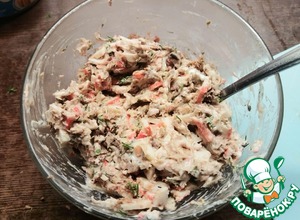 Закрытые бутерброды с тунцом