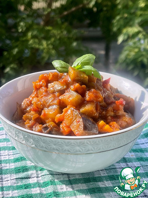 Закуска из баклажан и слив