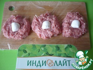 Закуска из фарша и бекона индейки Закуска из фарша и бекона индейки