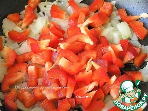 Закуска из яиц в красном соусе