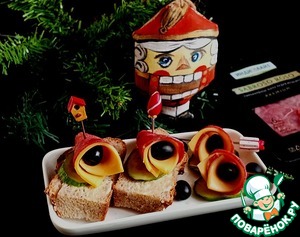 Закуска из сыровяленой индейки Закуска из сыровяленой индейки