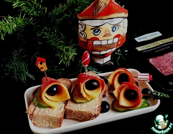 Закуска из сыровяленой индейки Закуска из сыровяленой индейки