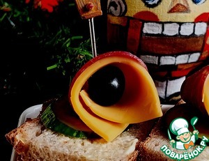 Закуска из сыровяленой индейки Закуска из сыровяленой индейки