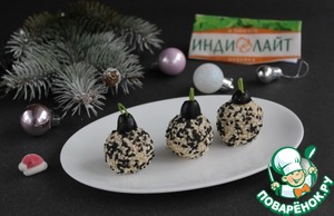 Закуска "Ёлочные шары" Закуска "Ёлочные шары"