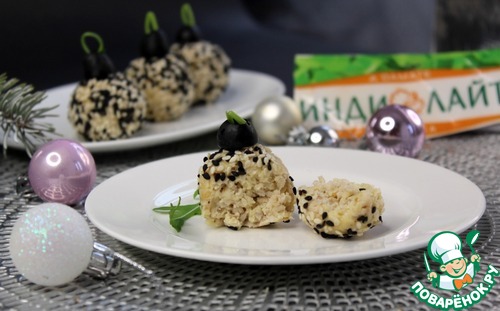 Закуска "Ёлочные шары" Закуска "Ёлочные шары"