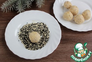 Закуска "Ёлочные шары" Закуска "Ёлочные шары"