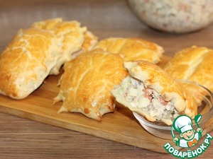 Закуска Ракушки с салатом из тунца