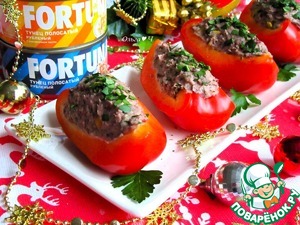 Закуска с тунцом "Красные башмачки"