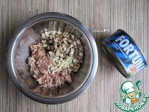 Закуска "Тунец в шляпке" Закуска "Тунец в шляпке"