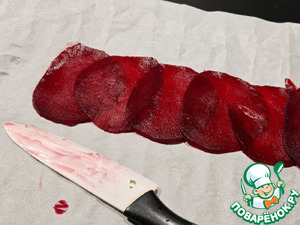 Закусочная свекольная роза Закусочная свекольная роза
