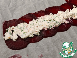 Закусочная свекольная роза Закусочная свекольная роза
