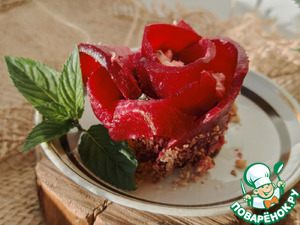 Закусочная свекольная роза Закусочная свекольная роза