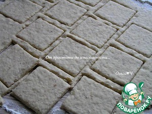 Закусочное печенье с сыром и хлопьями