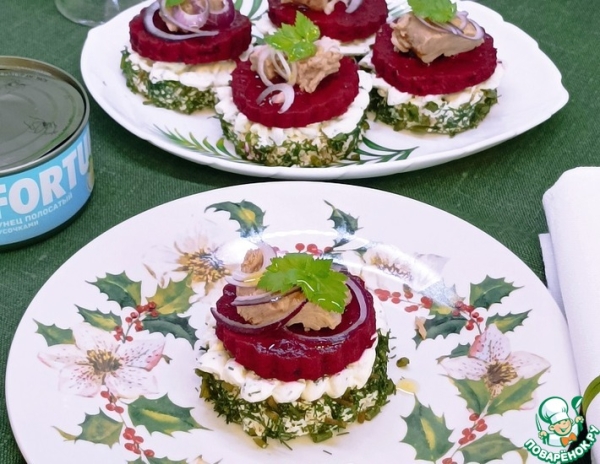 Закусочные бутерброды с тунцом Закусочные бутерброды с тунцом