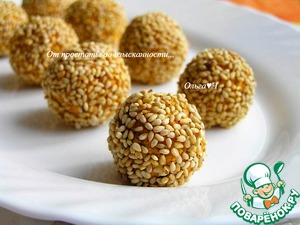 Закусочные морковно-ореховые шарики Закусочные морковно-ореховые шарики