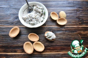 Закусочные орешки с тунцом и рикоттой Закусочные орешки с тунцом и рикоттой