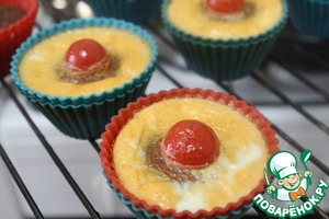 Закусочный кексы "Красная шапочка"
