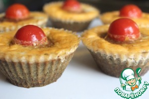 Закусочный кексы "Красная шапочка"