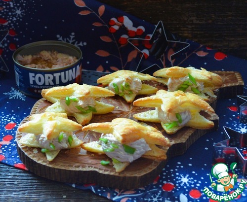 Закусочный паштет с копчёным тунцом