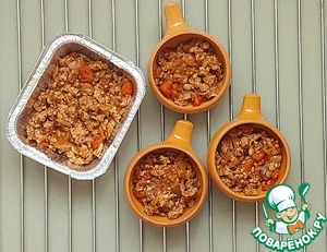 Запеченная кукуруза с фаршем индейки "Мексика" Запеченная кукуруза с фаршем индейки "Мексика"