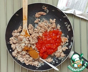 Запеченная кукуруза с фаршем индейки "Мексика" Запеченная кукуруза с фаршем индейки "Мексика"