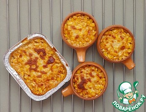 Запеченная кукуруза с фаршем индейки "Мексика" Запеченная кукуруза с фаршем индейки "Мексика"