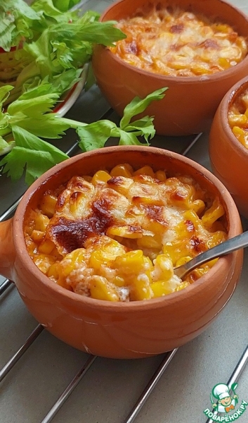 Запеченная кукуруза с фаршем индейки "Мексика" Запеченная кукуруза с фаршем индейки "Мексика"