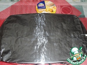 Запеченная скумбрия с овощами и сыром