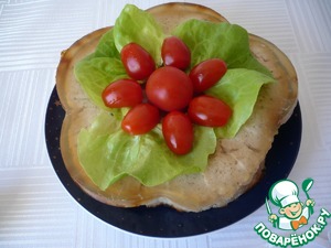 Запеченная закуска из филе грудки индейки Запеченная закуска из филе грудки индейки