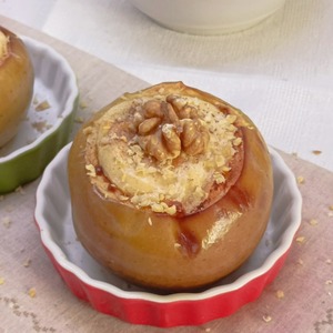 Запеченные яблоки с творожным сыром Запеченные яблоки с творожным сыром