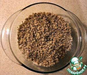 Запеченные куриные бедра с рисовыми хлопьями Запеченные куриные бедра с рисовыми хлопьями