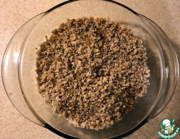 Запеченные куриные бедра с рисовыми хлопьями Запеченные куриные бедра с рисовыми хлопьями