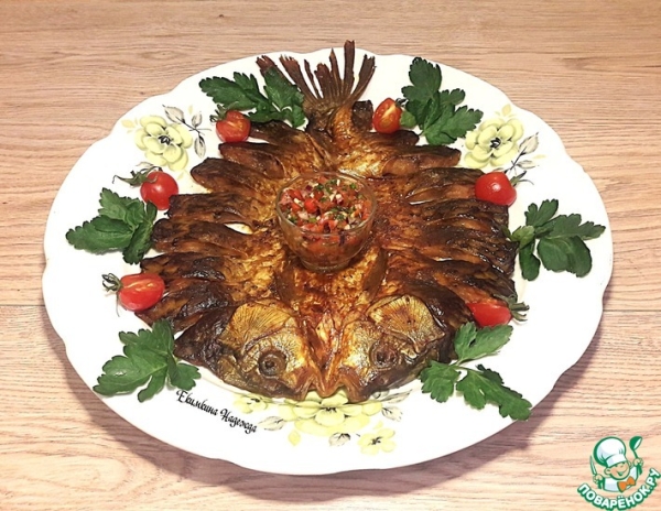 Запеченный карась Запеченный карась