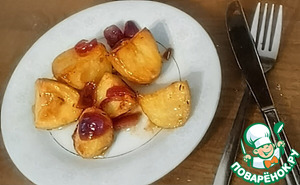 Запеченный картофель с вином и пряностями