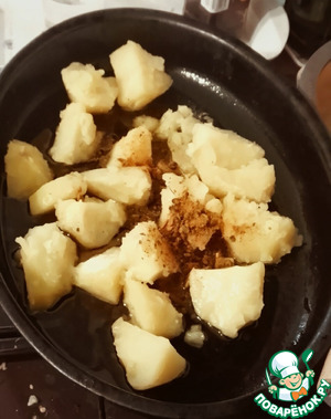 Запеченый картофель с рас-эль-ханут