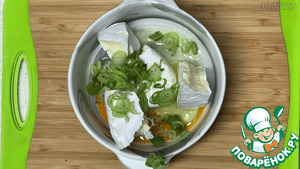 Запечённые булочки с сыром и помидорами