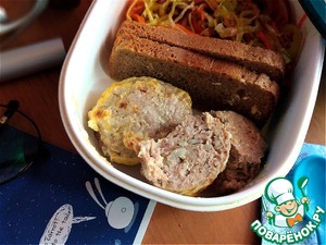 Запечённые котлеты из индейки с кориандром Запечённые котлеты из индейки с кориандром