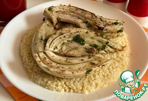 Запечённый фенхель