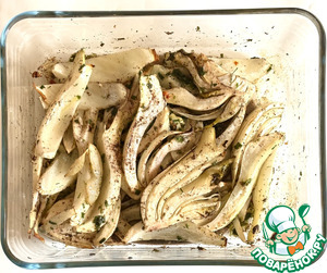 Запечённый фенхель