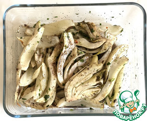 Запечённый фенхель