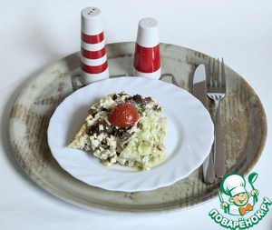 Запеканка из капусты и фарша Запеканка из капусты и фарша