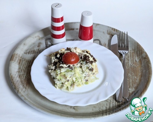 Запеканка из капусты и фарша Запеканка из капусты и фарша