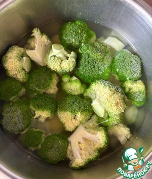 Запеканка из картофеля и брокколи