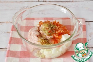 Запеканка из куриного фарша с вермишелью Запеканка из куриного фарша с вермишелью