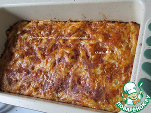 Запеканка из квашеной капусты с сыром Запеканка из квашеной капусты с сыром