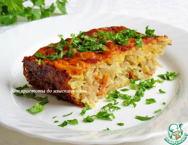 Запеканка из квашеной капусты с сыром Запеканка из квашеной капусты с сыром