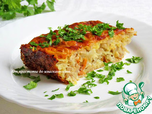 Запеканка из квашеной капусты с сыром Запеканка из квашеной капусты с сыром