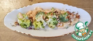Запеканка с брокколи, фасолью, грецкими орехами Запеканка с брокколи, фасолью, грецкими орехами