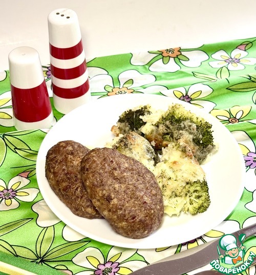 Запеканка с брокколи и творогом Запеканка с брокколи и творогом